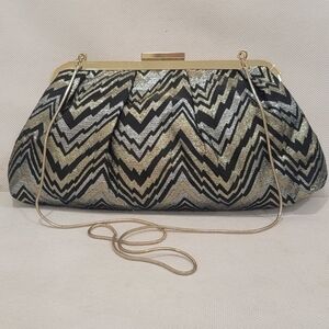 MINT - TRINA TURK CLUTCH WITH CROSSBODY STRAP